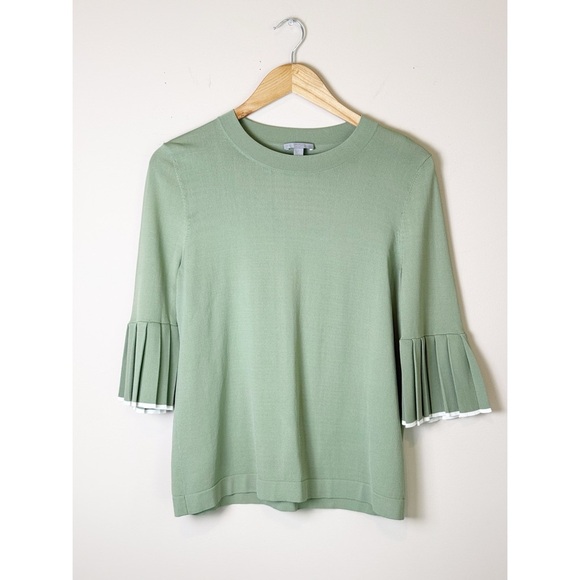 COS Knitted Top With Pleated Sleeves S - Picture 6 of 9